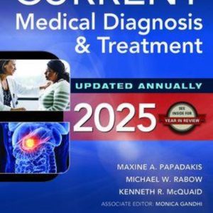 Current Medical Diagnosis and Treatment 2025 64th Edition