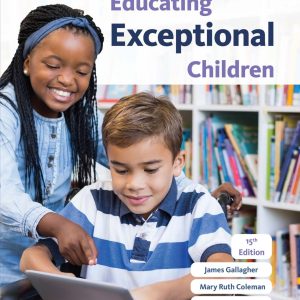 Educating Exceptional Children 15th Edition