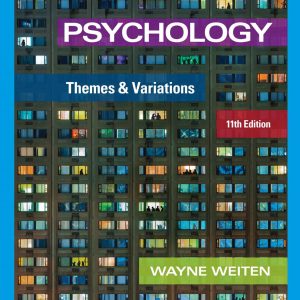 Psychology Themes and Variations 11th Edition