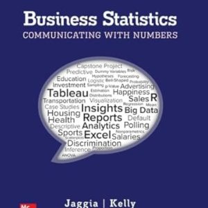 Business Statistics Communicating with Numbers 5th Edition