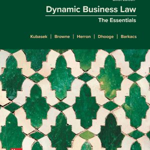 Dynamic Business Law The Essentials 6th Edition
