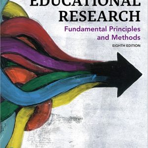 Educational Research Fundamental Principles and Methods 8th Edition