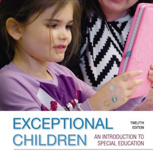 Exceptional Children An Introduction to Special Education 12th Edition