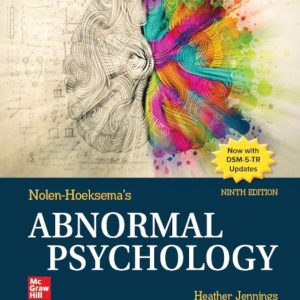 Nolen-Hoeksema's Abnormal Psychology 9th Edition